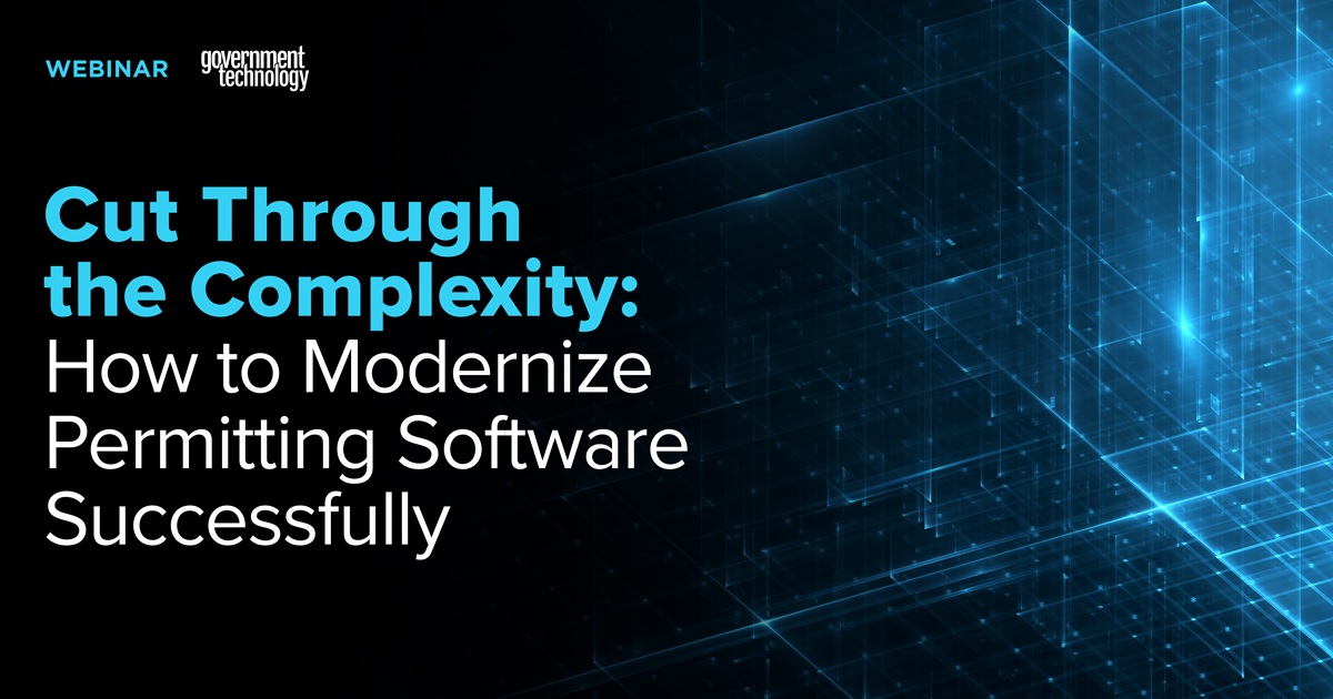 Cut Through the Complexity: How to Modernize Permitting Software Successfully