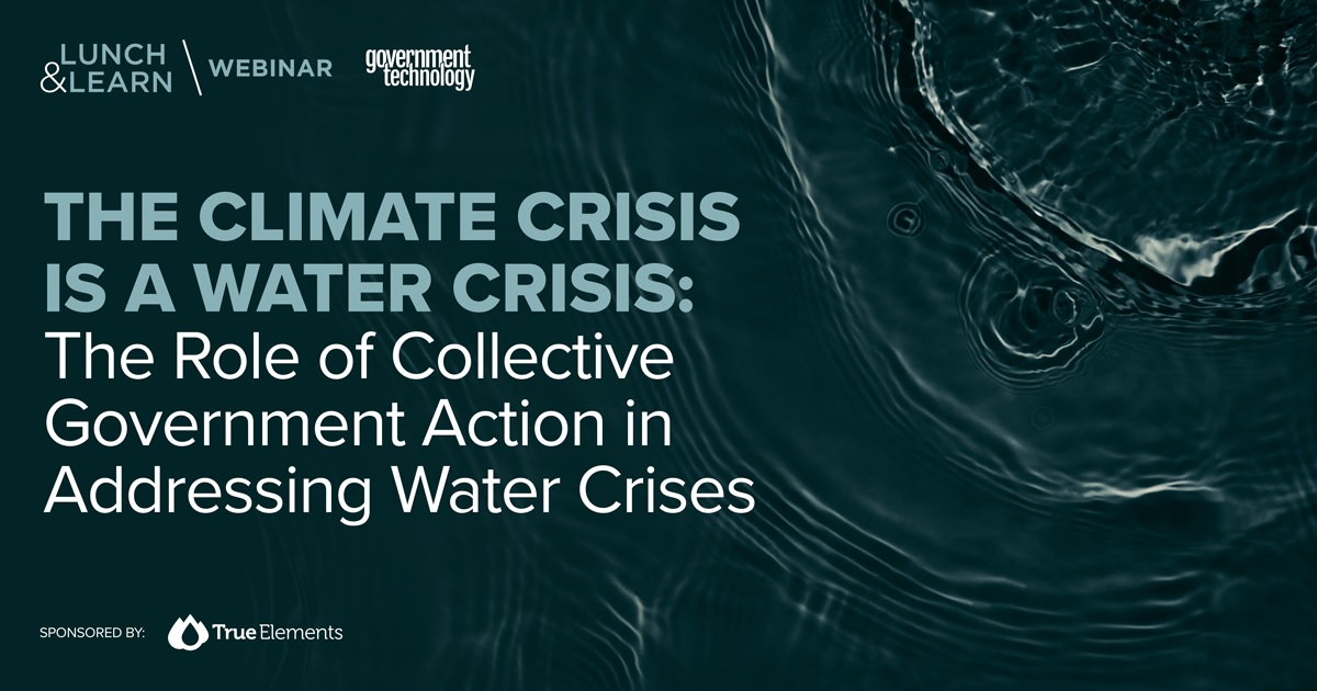 The Climate Crisis Is a Water Crisis: The Role of Collective Government Action in Addressing Water Crises