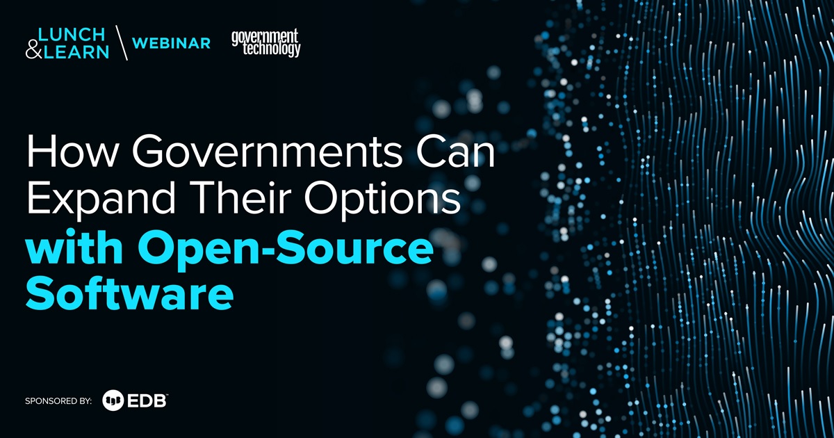 How Governments Can Expand Their Options with Open-Source Software