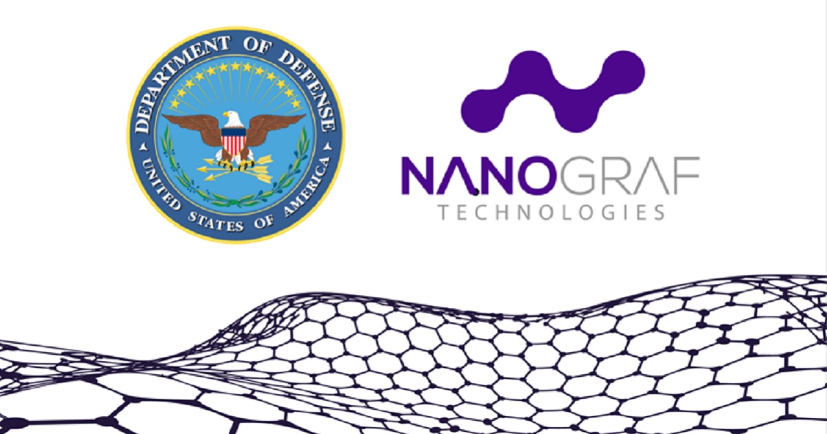 NanoGraf, U.S. Department of Defense Partners, Receives $1.65M Funding to Develop Longer Lasting Batteries for Soldiers
