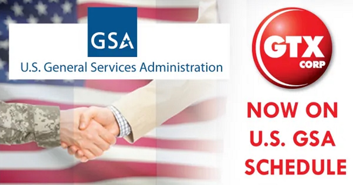 GTX GPS SmartSole and PPE Approved for Purchase on GSA Government Schedule